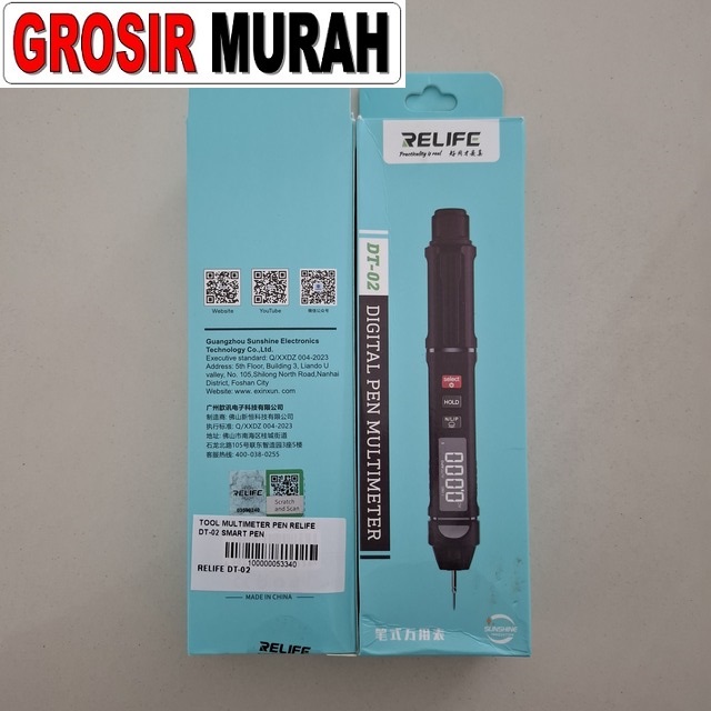Tool Multimeter Pen Relife Dt-02 Smart Pen
