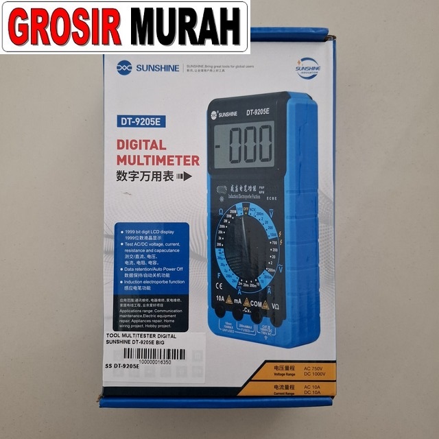Tool Multitester Digital Sunshine Dt-9205e Big