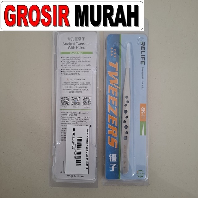 Tool Pinset Relife Sk-11 Lurus