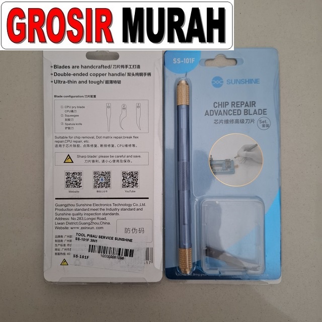 Tool Pisau Service Sunshine Ss-101f 3in1