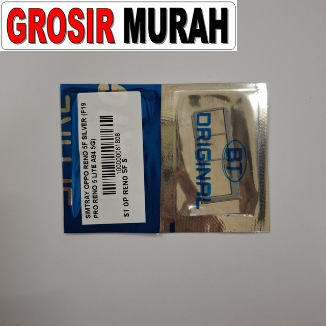 Simtray Oppo Reno 5f Silver (f19 Pro Reno 5 Lite A94 5g)