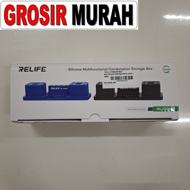 Tool Storage Box Multifunction Relife Rl-001k Grey