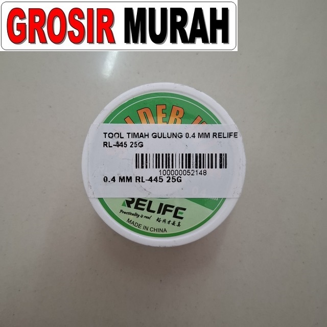 Tool Timah Gulung 0.4 Mm Relife Rl-445 25g