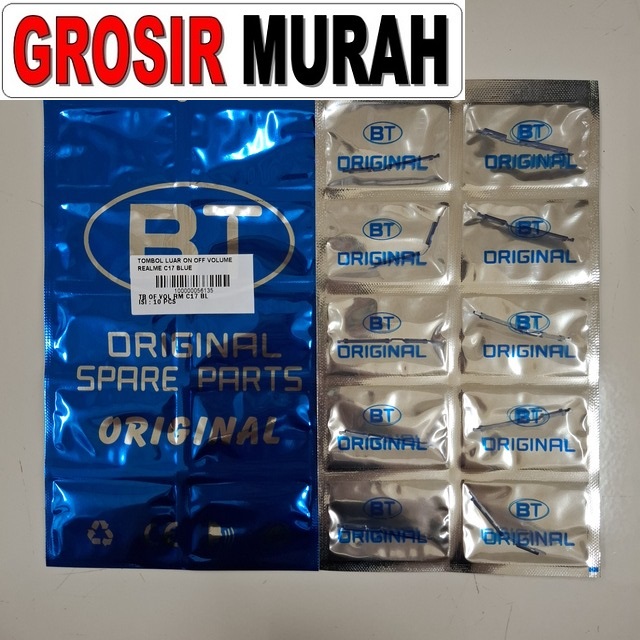 Tombol Luar On Off Volume Realme C17 Blue
