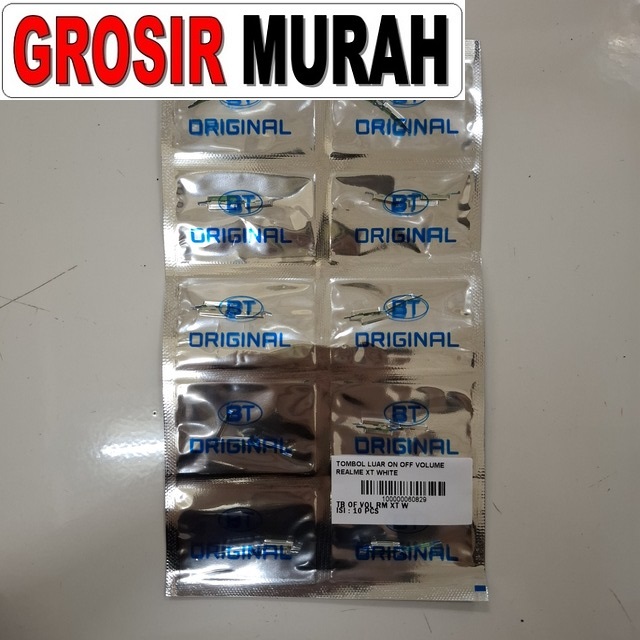 Tombol Luar On Off Volume Realme Xt White