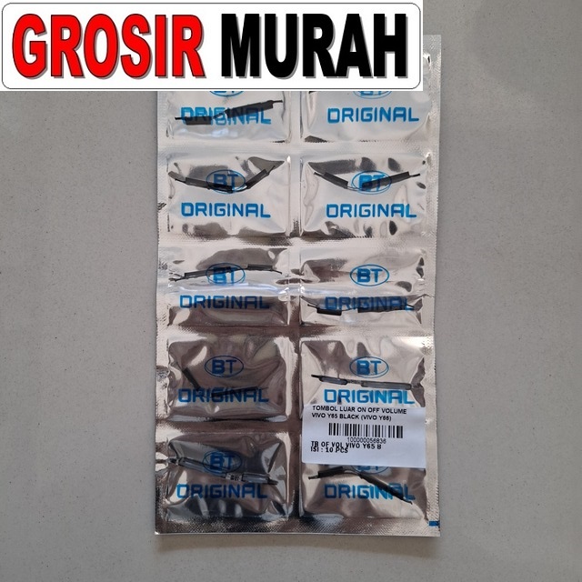 Tombol Luar On Off Volume Vivo Y65 Black (vivo Y66)
