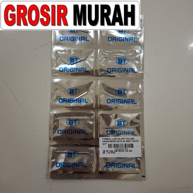 Tombol Luar On Off Volume Xiaomi Redmi Note 5a Grey (note 5a Prime)
