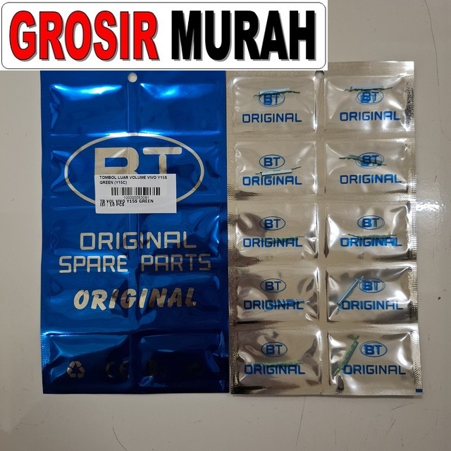 Tombol Luar Volume Vivo Y15s Green (y15c)
