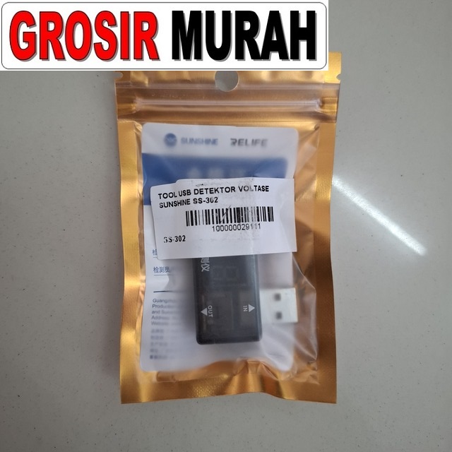 Tool Usb Detektor Voltase Sunshine Ss-302
