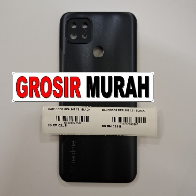 Backdoor Realme C21 Black
