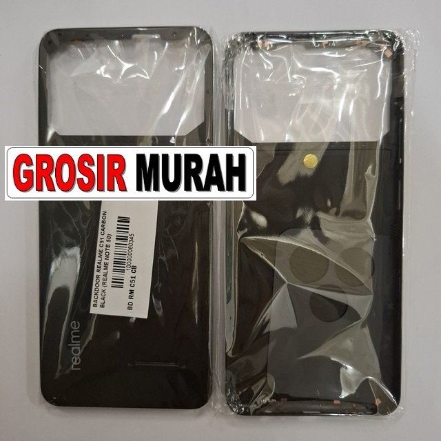 Backdoor Realme C51 Realme Note 50 Carbon Black