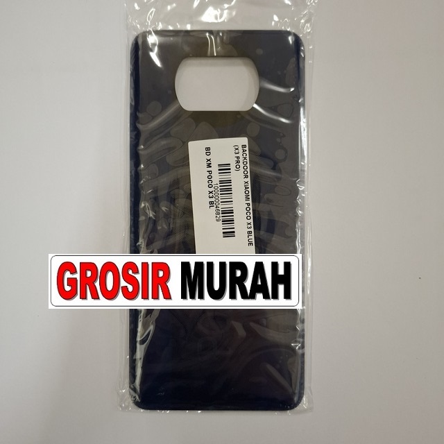 Backdoor Xiaomi Poco X3 X3 Pro Blue