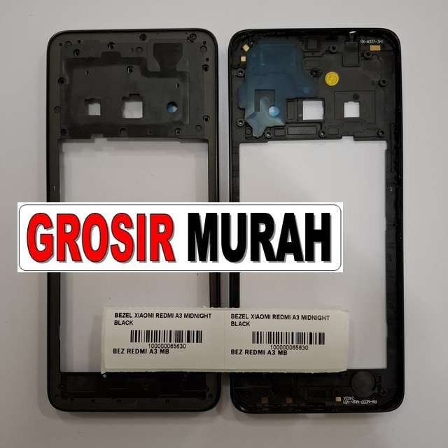 Bezel Xiaomi Redmi A3 Midnight Black