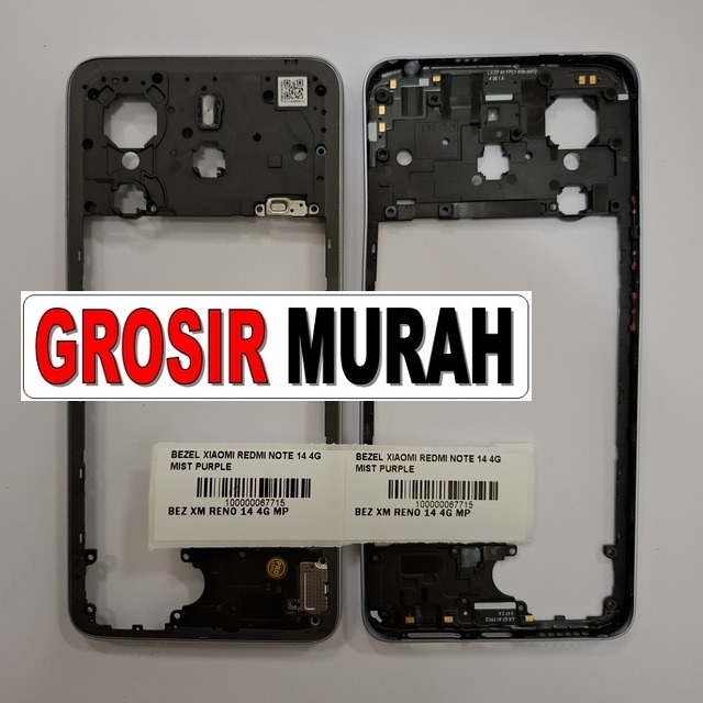 Bezel Xiaomi Redmi Note 14 4G Mist Purple