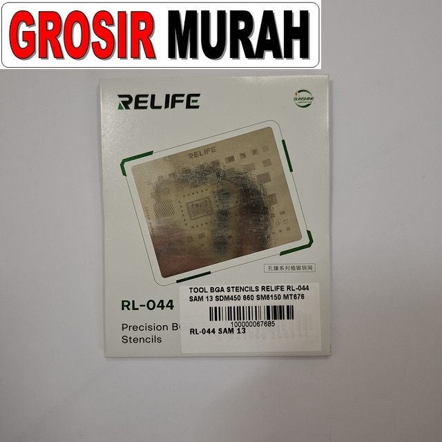 BGA Stencils Relife RL-044 SAM 13 untuk SDM450 / 660 / SM6150 / MT6762