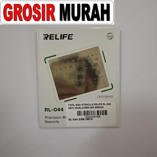 BGA Stencils Relife RL-044 XM14 untuk Qualcomm Snapdragon 888 (SM8350)