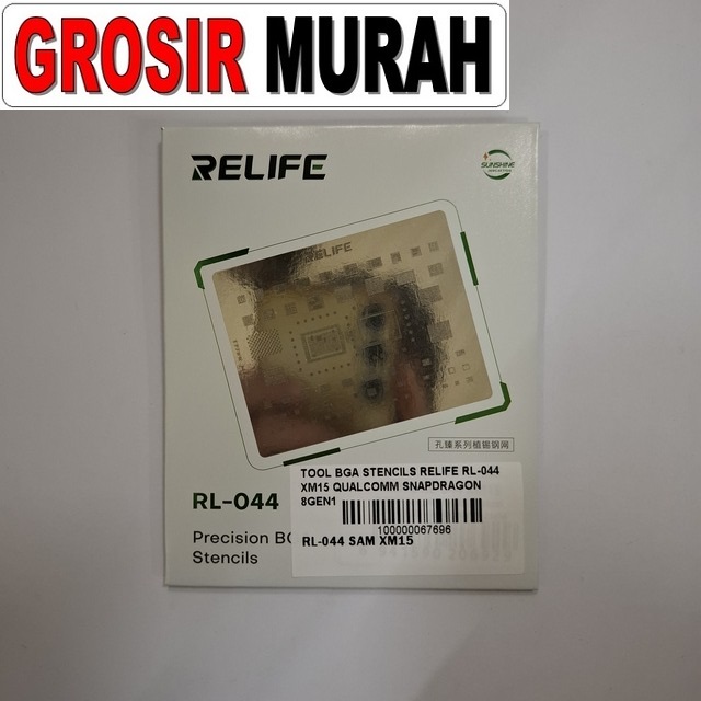 BGA Stencils Relife RL-044 XM15 untuk Snapdragon 8Gen1 & 870