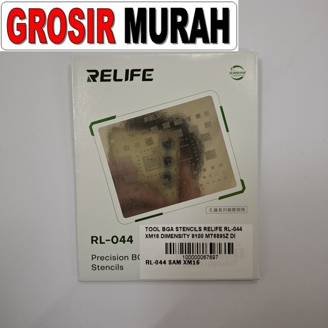 BGA Stencils Relife RL-044 XM16 untuk Dimensity 8100 & Dimensity 9000