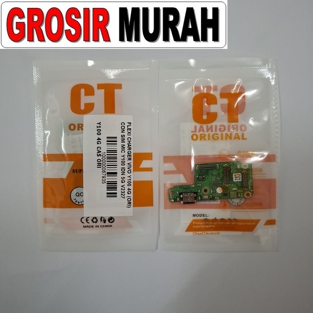 Flexi Charger Vivo Y100 4g (ori) Con Sim Mic Y100 Idn 5g V2327 Y200e 5g V40 Lite 5g