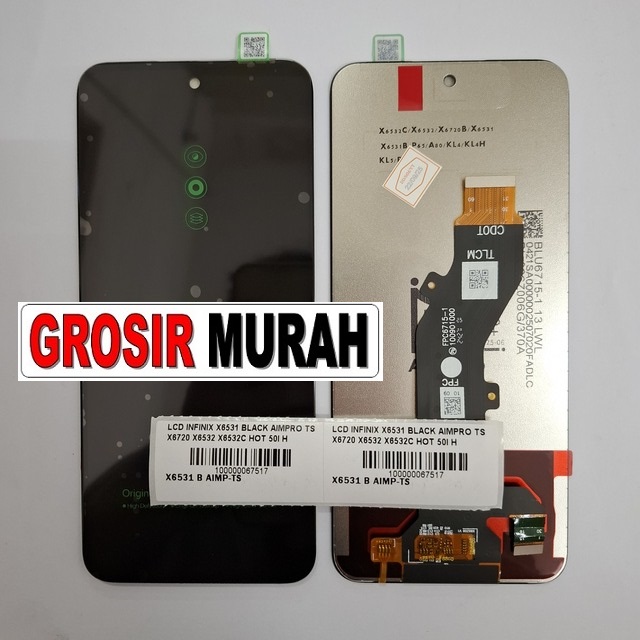 LCD Infinix X6531 Aimpro X6720 X6532 X6532C Hot 50I Hot 50 5G Smart 9 Smart 9 HD Spark Go 1