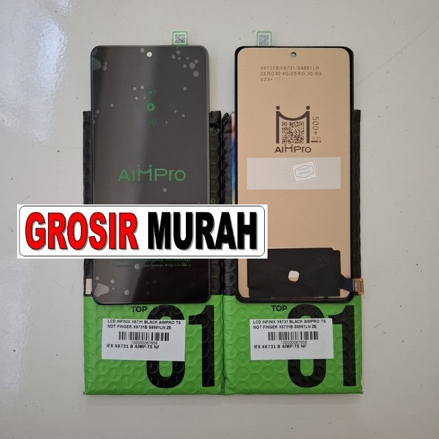 Lcd Infinix X6731 Black Aimpro Ts Not Finger X6731b S8681ln Zero 30 4g 5g Itel S23 Plus