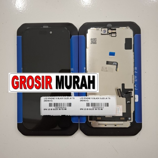 Lcd Iphone 15 Black Oled Jk Ts (move Ic)