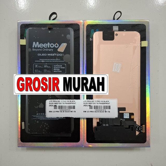 Lcd Realme 13 Pro 5g Black Oled Meetoo Ts Fingerprint (realme 13 Pro Plus)