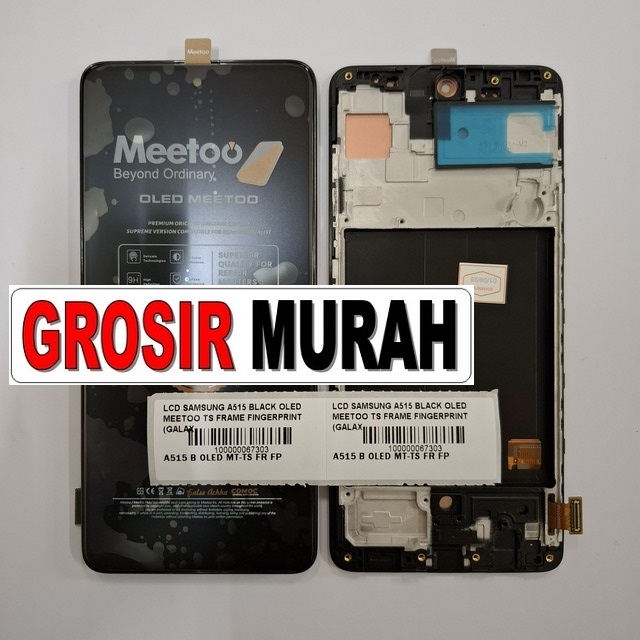 LCD Samsung A515 OLED Meetoo Frame Fingerprint Galaxy A51 A515F