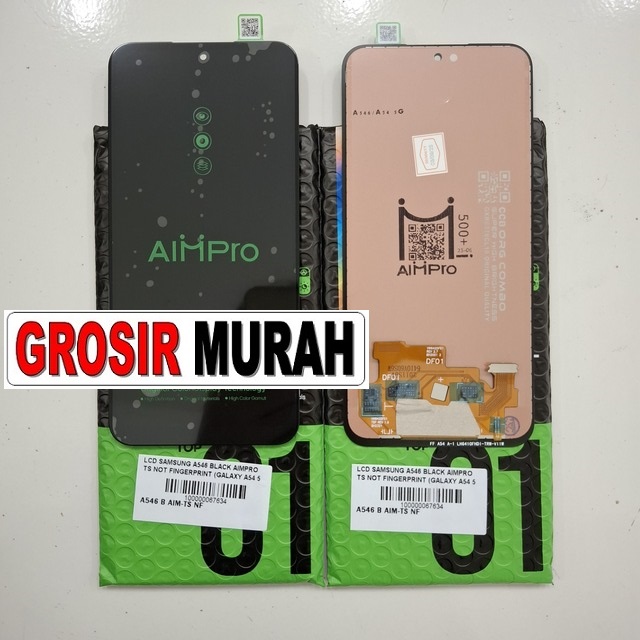 Lcd Samsung A546 Black Aimpro Ts Not Fingerprint (galaxy A54 5g)
