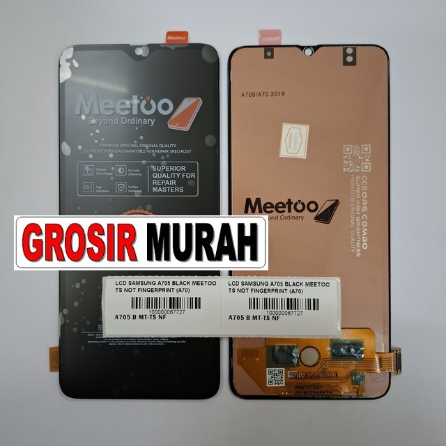 Lcd Samsung A705 Black Meetoo Ts Not Fingerprint (a70)