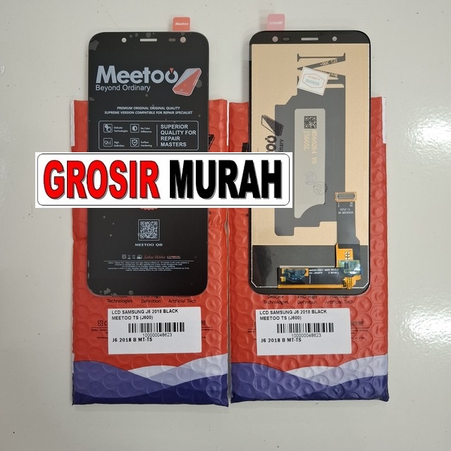 Lcd Samsung J6 2018 Black Meetoo Ts (J600)