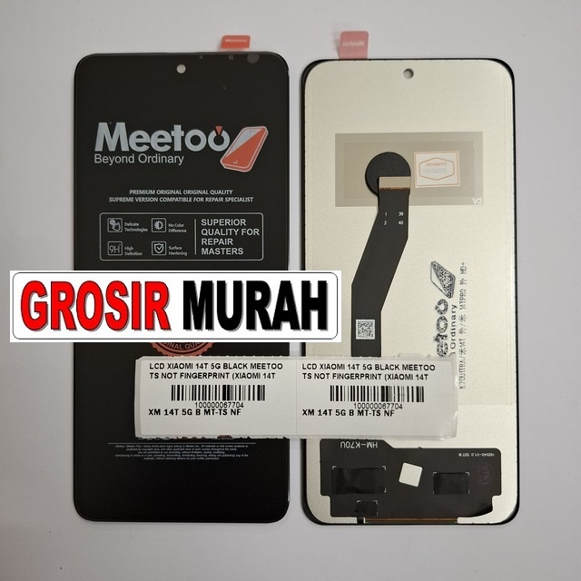 LCD Xiaomi 14T 5G Meetoo Non-Fingerprint kompatibel 14T Pro 5G & K70 Ultra