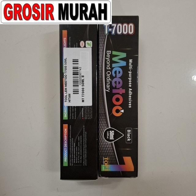 Lem Meetoo T7000 50Ml Hitam