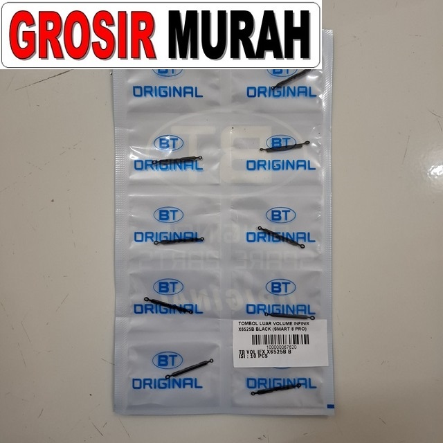 Tombol Luar Volume Infinix X6525b Black (smart 8 Pro)
