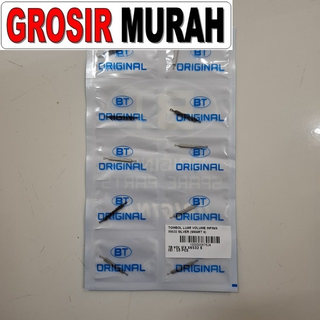 Tombol Luar Volume Infinix X6532 Silver (smart 9)