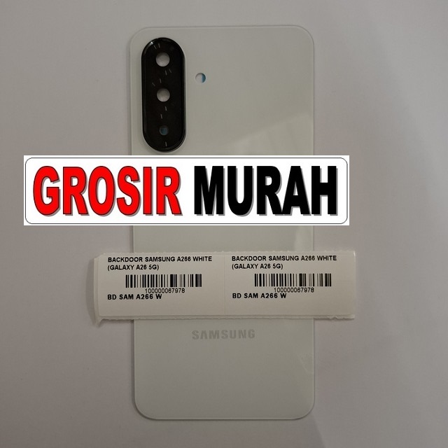 Backdoor Samsung A266 White (galaxy A26 5g)