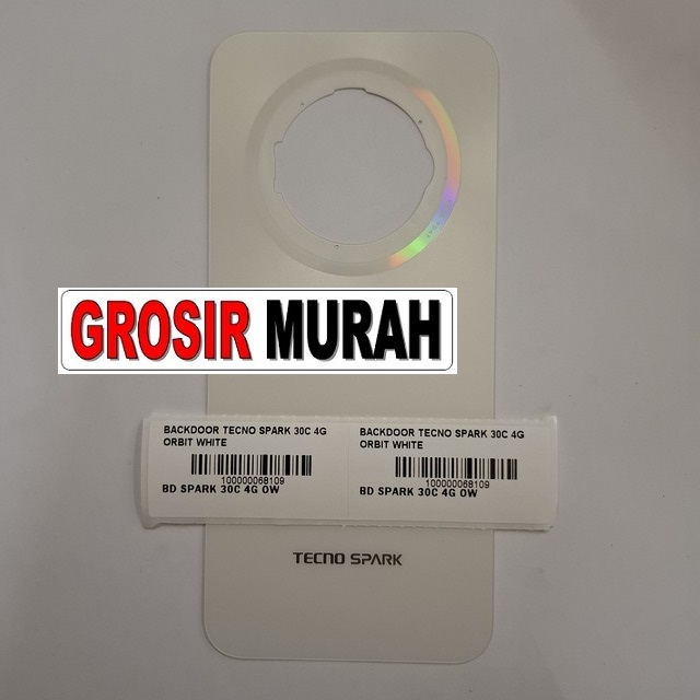 Backdoor Tecno Spark 30C 4G Orbit White