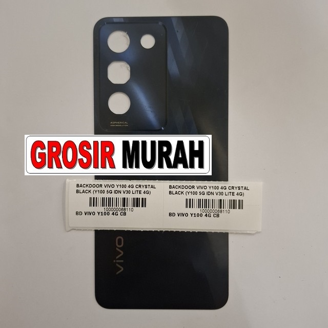 Backdoor Vivo Y100 4G / Y100 5G IDN / V30 Lite 4G Crystal Black