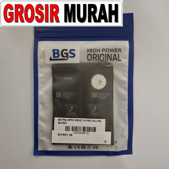 Batre Oppo Reno 10 Pro 5G BLP997 VB