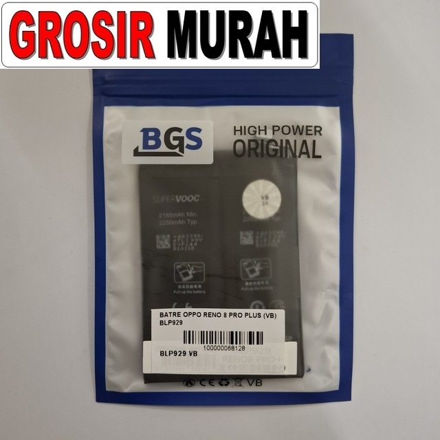 Batre Oppo Reno 8 Pro Plus BLP929 VB