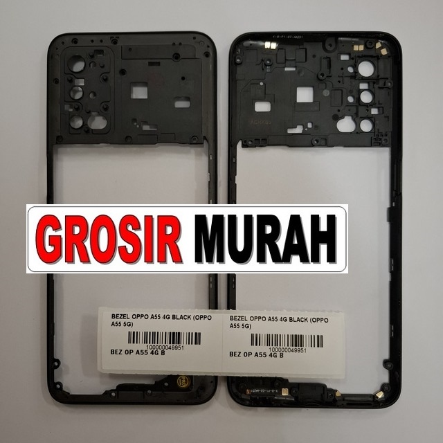 Bezel Oppo A55 4G A55 5G Black