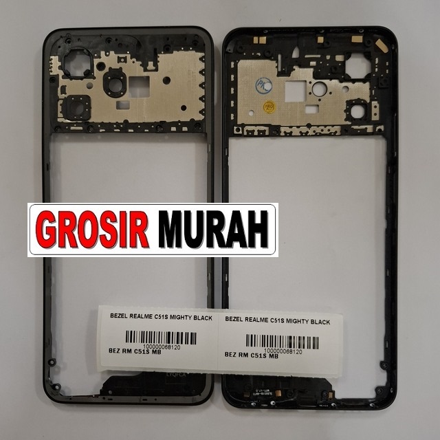 Bezel Realme C51S Mighty Black