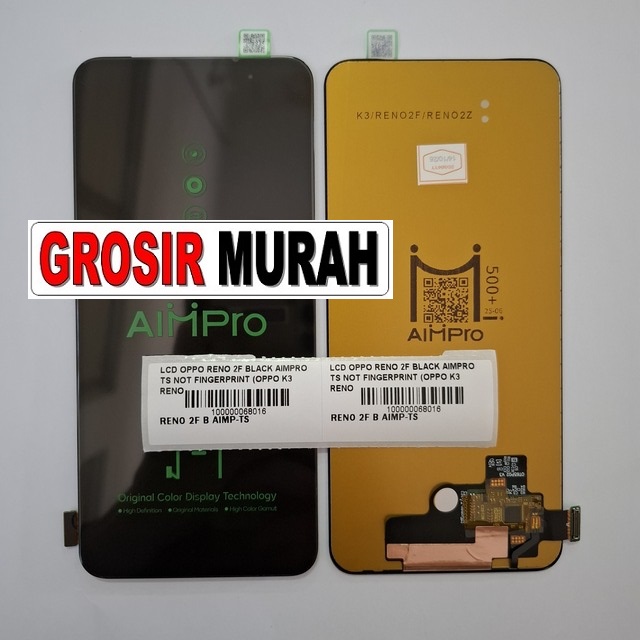 LCD Oppo Reno 2F Aimpro Black – Oppo K3 Reno 2Z Realme X