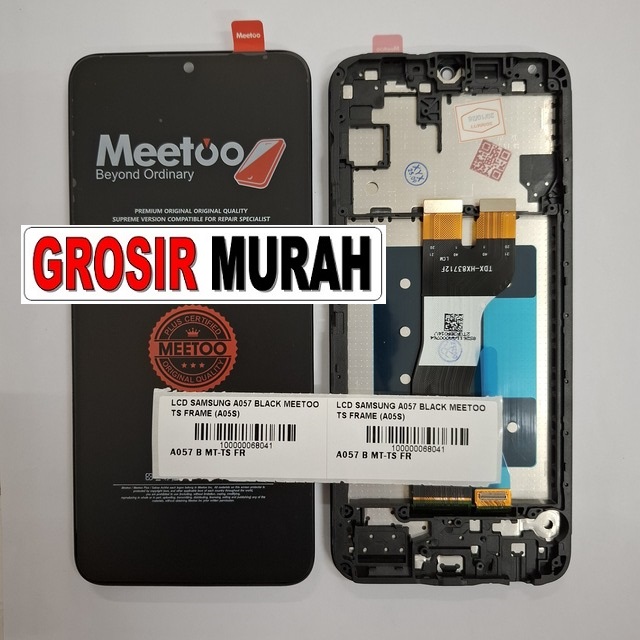 LCD Samsung A057 Meetoo Frame A05S Black