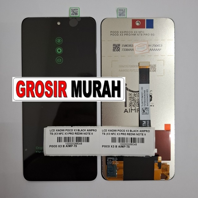 LCD Poco X3 Aimpro X3 NFC X3 Pro Redmi Note 9 Pro 5G