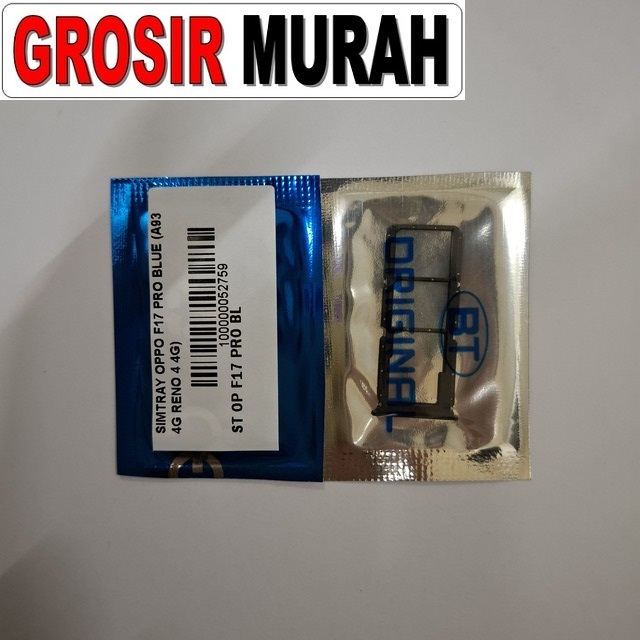 Simtray Oppo F17 Pro A93 4G Reno 4 4G Blue