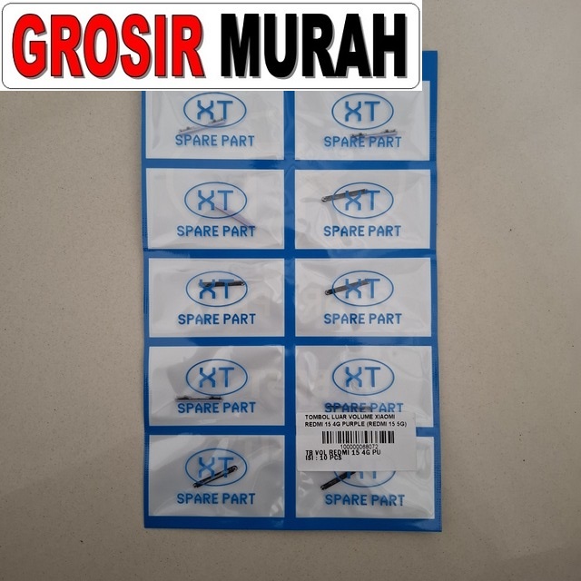Tombol Luar Volume Redmi 15 4G 5G Purple
