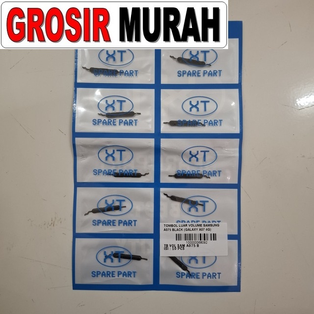 Tombol Luar Volume Samsung A075 Black Galaxy A07 4G