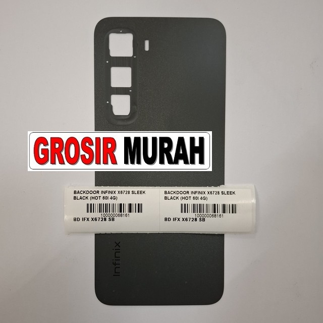 Backdoor Infinix X6728 Hot 60i 4G Sleek Black