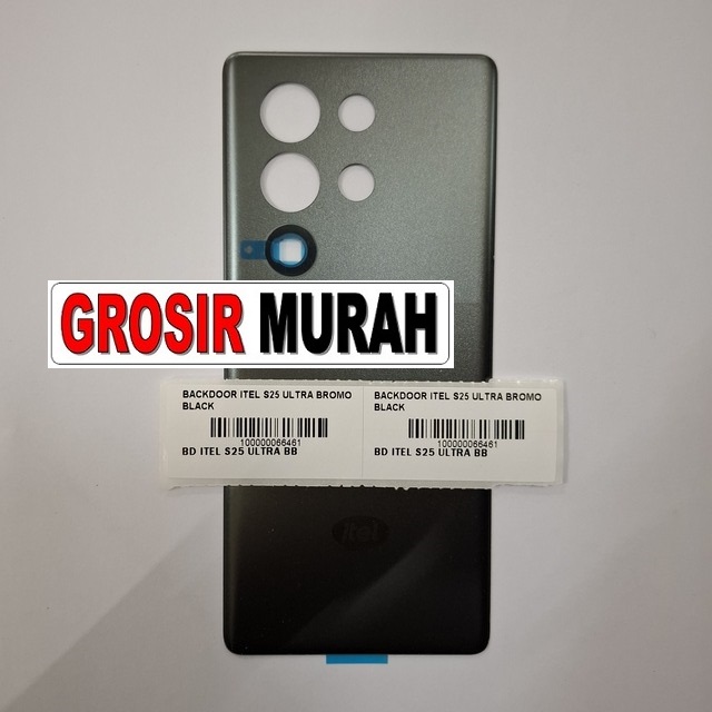 Backdoor Itel S25 Ultra Bromo Black